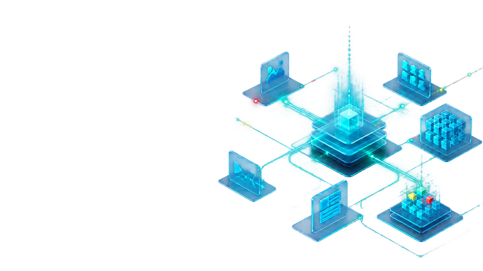Modular AI agent network connected to QUIQQER platform capabilities